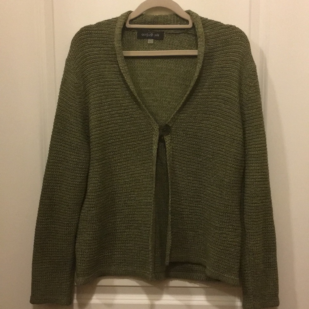 August Silk sweater